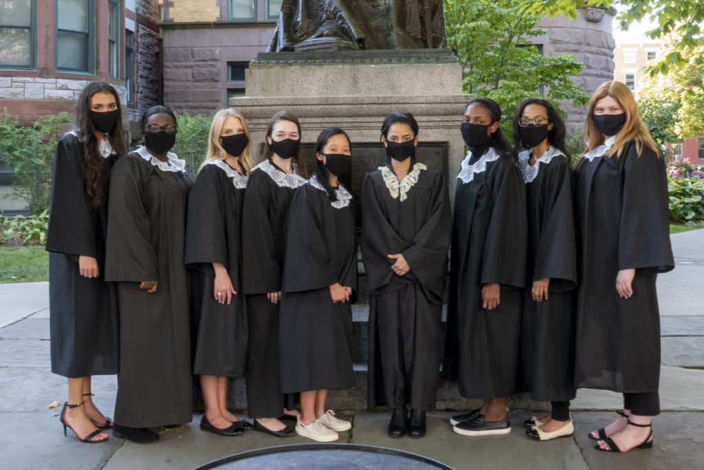 Women's Institute Students at Ruth Bader Ginsburg Tribute