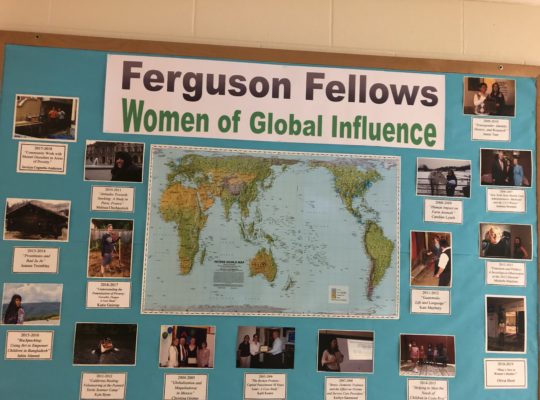 Ferguson Bulletin Board om Hart Hall